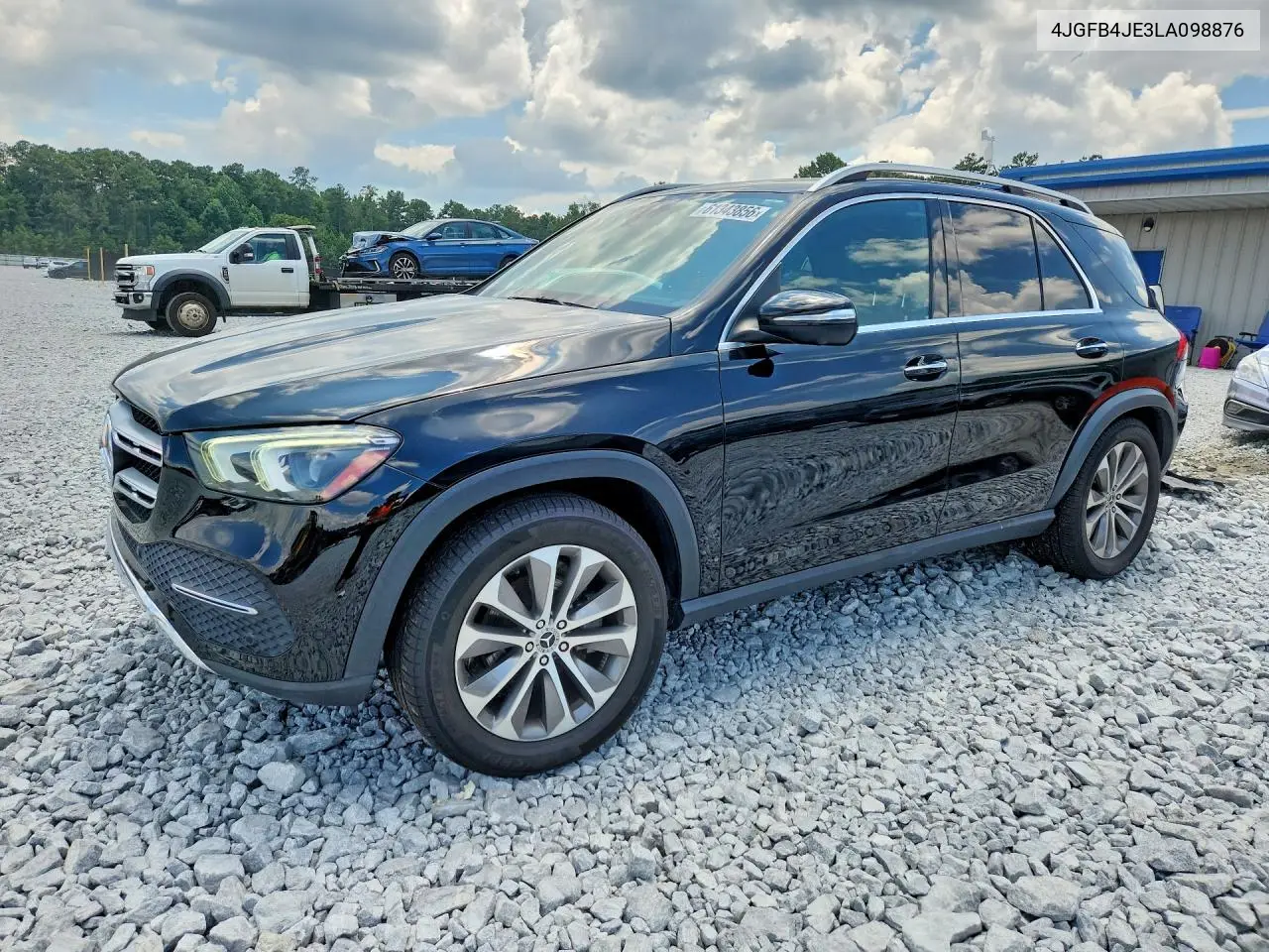 2020 Mercedes-Benz Gle 350 VIN: 4JGFB4JE3LA098876 Lot: 61343856