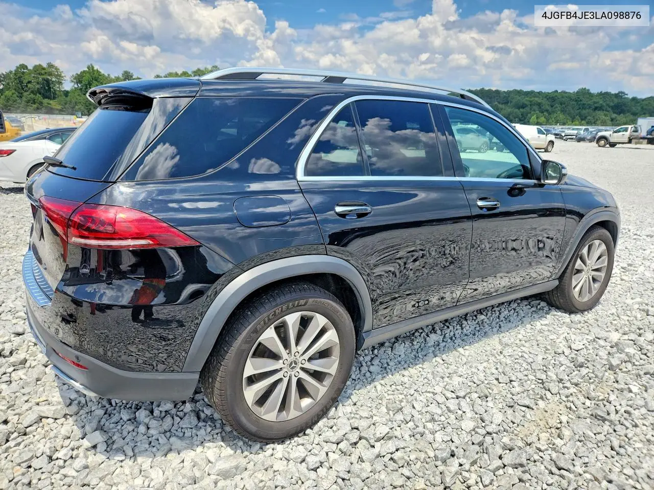 2020 Mercedes-Benz Gle 350 VIN: 4JGFB4JE3LA098876 Lot: 61343856