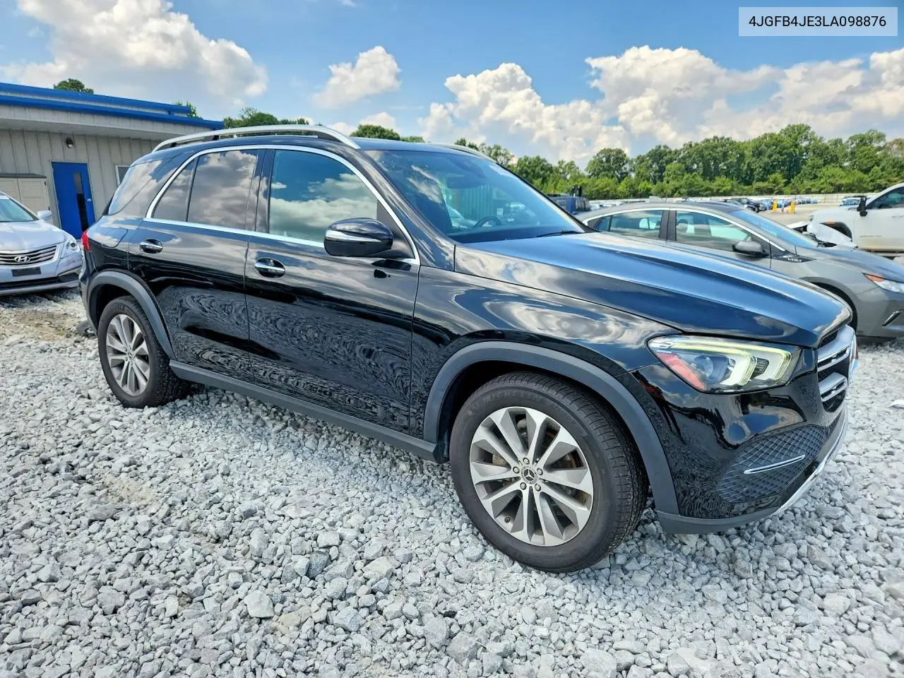 2020 Mercedes-Benz Gle 350 VIN: 4JGFB4JE3LA098876 Lot: 61343856