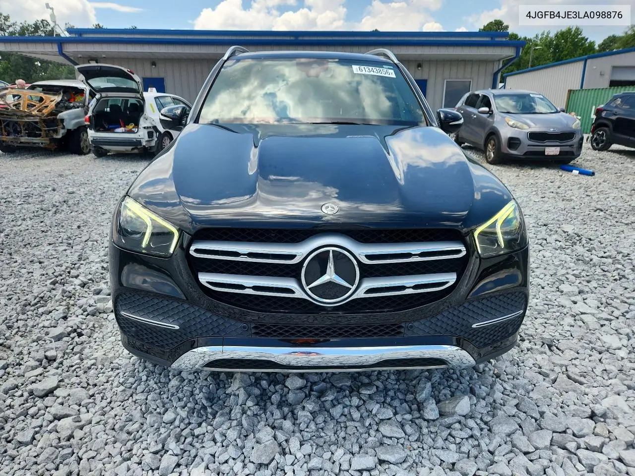 2020 Mercedes-Benz Gle 350 VIN: 4JGFB4JE3LA098876 Lot: 61343856