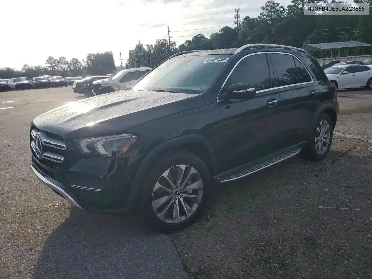 2020 Mercedes-Benz Gle 350 VIN: 4JGFB4JE5LA223666 Lot: 61409456