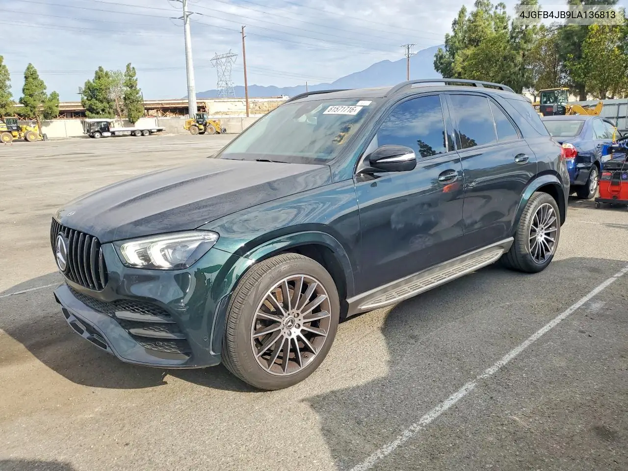 2020 Mercedes-Benz Gle 350 VIN: 4JGFB4JB9LA136813 Lot: 61571716