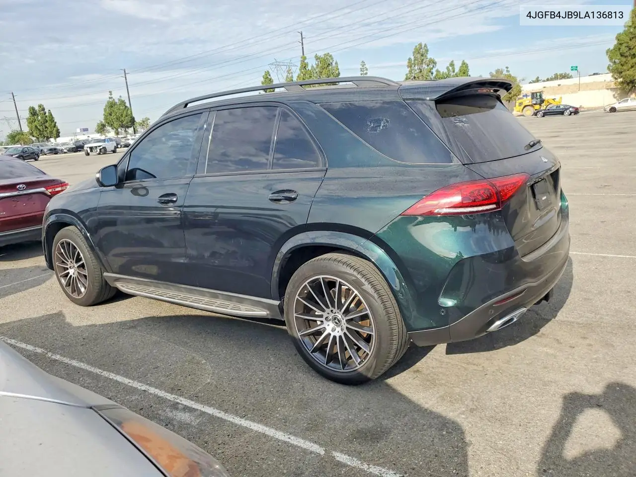 2020 Mercedes-Benz Gle 350 VIN: 4JGFB4JB9LA136813 Lot: 61571716