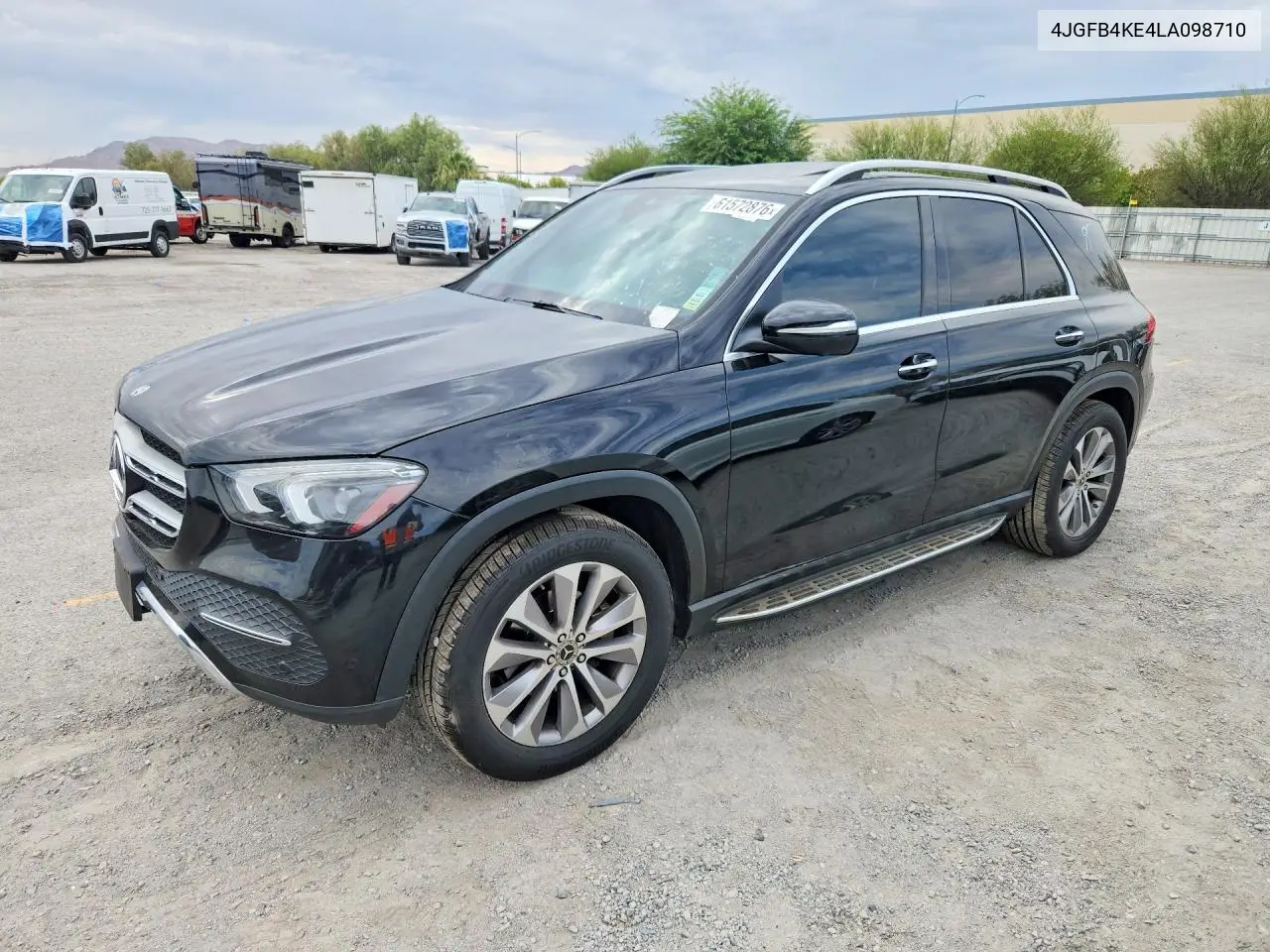 2020 Mercedes-Benz Gle 350 4Matic VIN: 4JGFB4KE4LA098710 Lot: 61572876