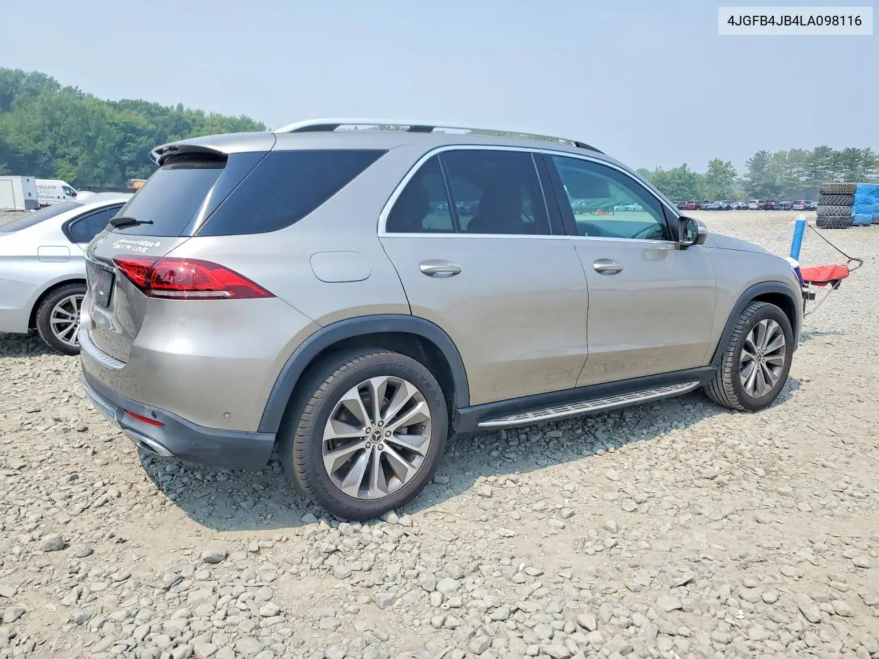 2020 Mercedes-Benz Gle 350 VIN: 4JGFB4JB4LA098116 Lot: 61582456