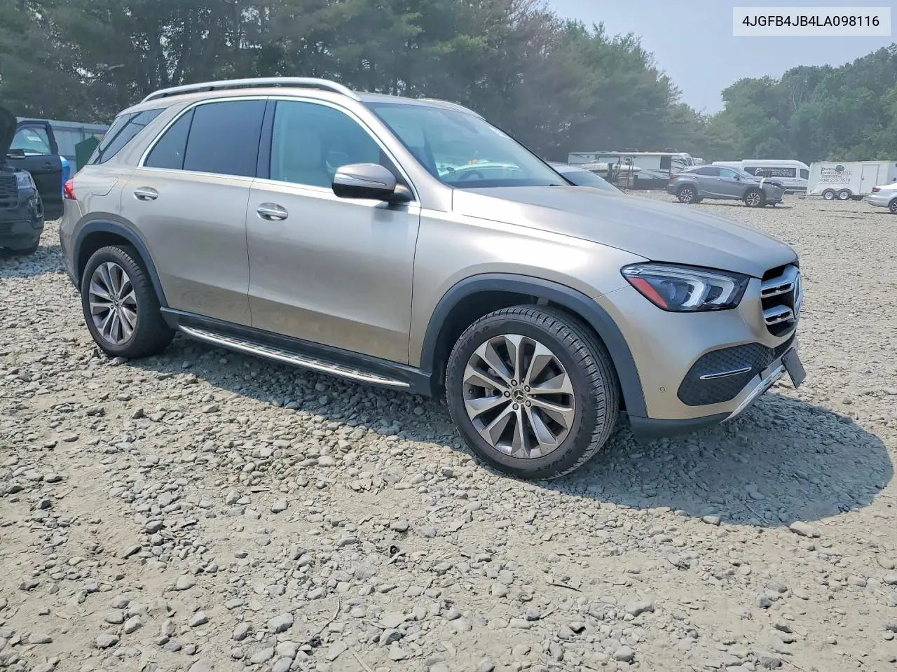 2020 Mercedes-Benz Gle 350 VIN: 4JGFB4JB4LA098116 Lot: 61582456