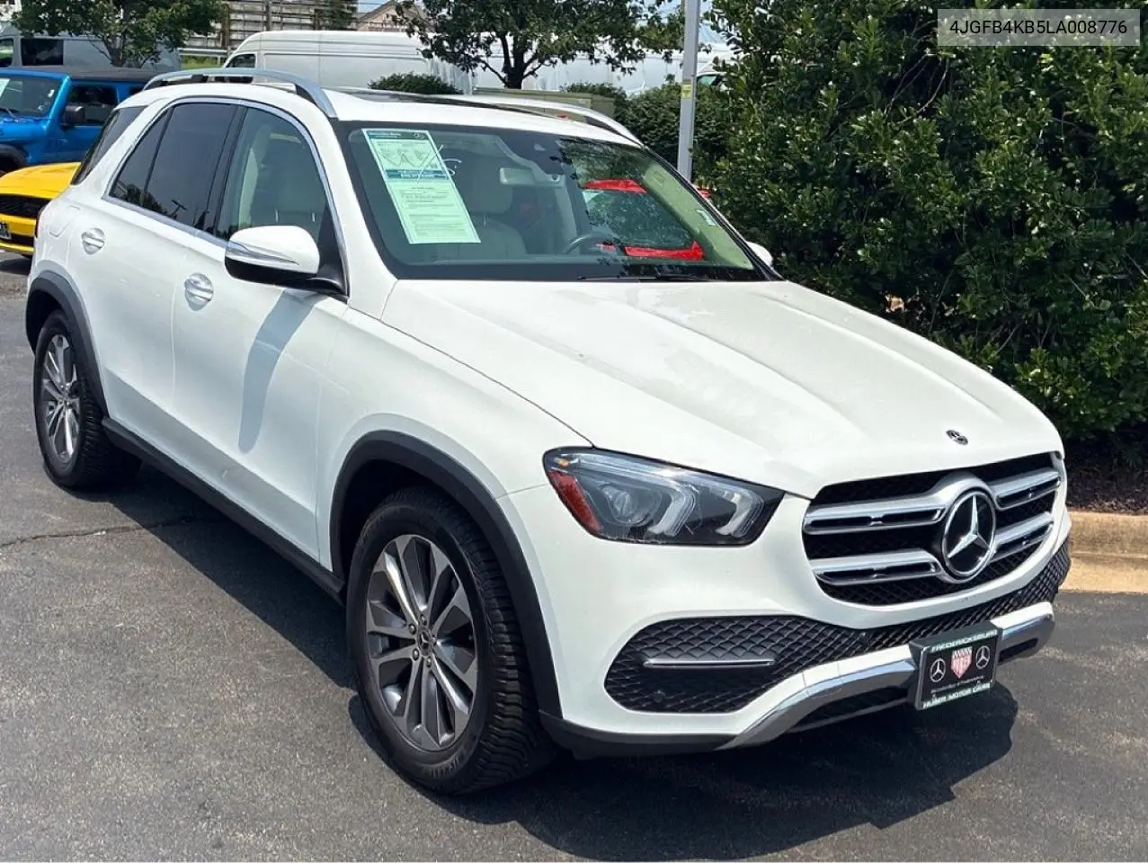 2020 Mercedes-Benz Gle 350 4Matic VIN: 4JGFB4KB5LA008776 Lot: 61648576