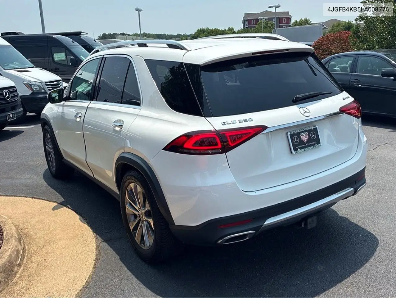 2020 Mercedes-Benz Gle 350 4Matic VIN: 4JGFB4KB5LA008776 Lot: 61648576