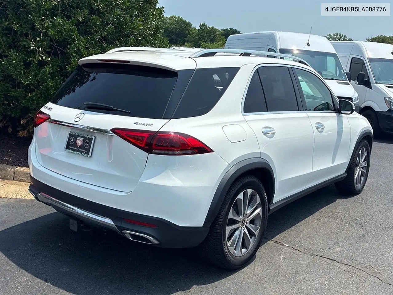 2020 Mercedes-Benz Gle 350 4Matic VIN: 4JGFB4KB5LA008776 Lot: 61648576