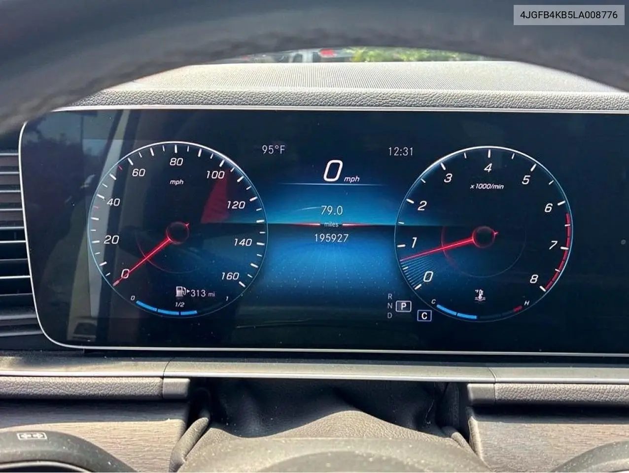 2020 Mercedes-Benz Gle 350 4Matic VIN: 4JGFB4KB5LA008776 Lot: 61648576