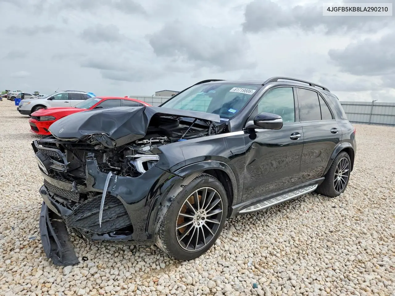 2020 Mercedes-Benz Gle 450 4Matic VIN: 4JGFB5KB8LA290210 Lot: 61719806