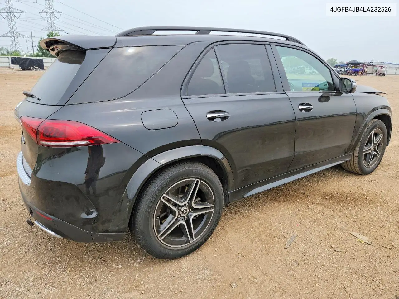 2020 Mercedes-Benz Gle 350 VIN: 4JGFB4JB4LA232526 Lot: 61793946