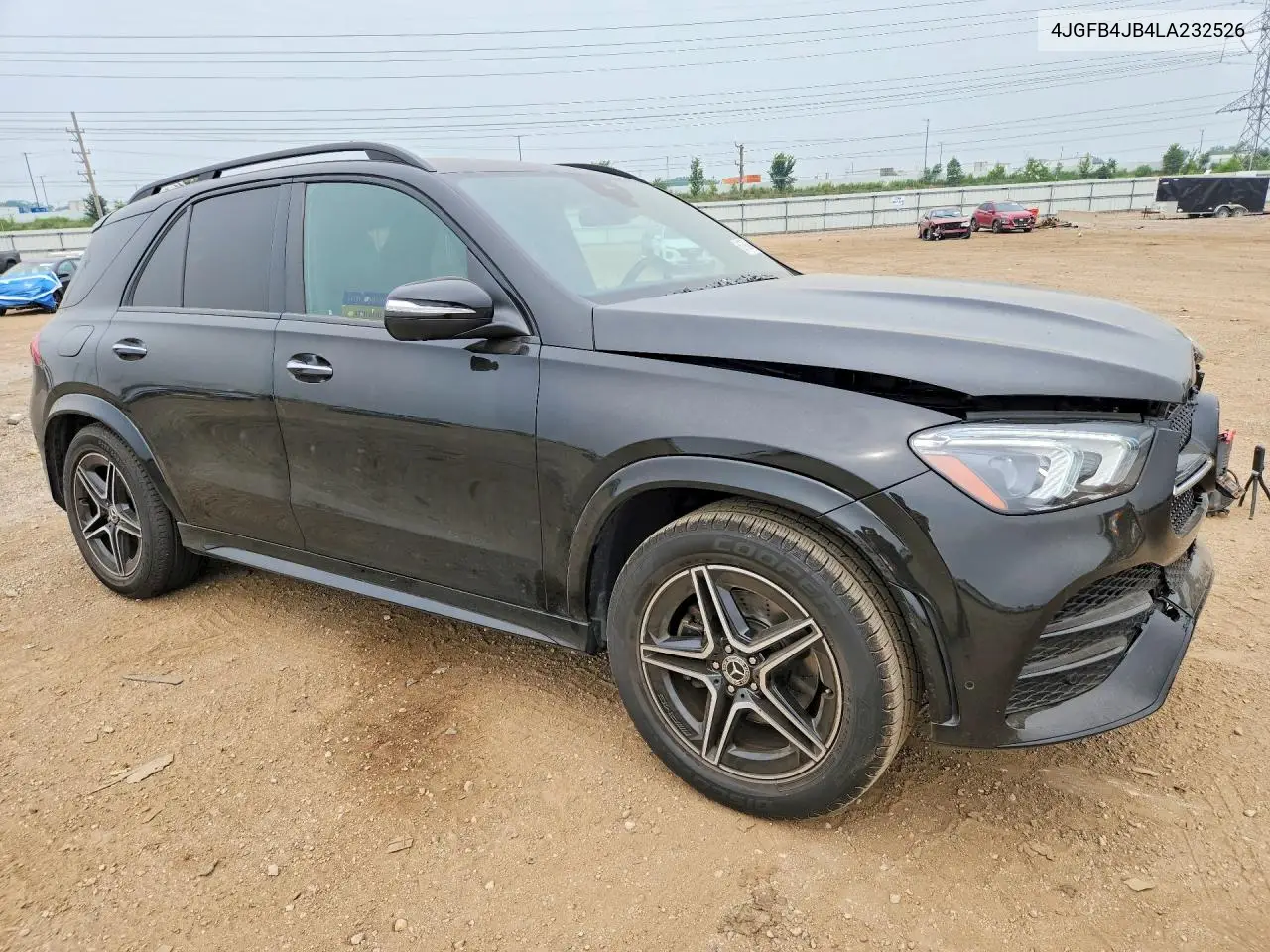 2020 Mercedes-Benz Gle 350 VIN: 4JGFB4JB4LA232526 Lot: 61793946
