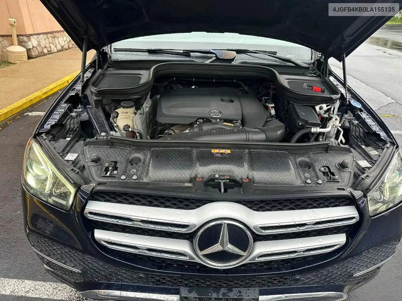 2020 Mercedes-Benz Gle 350 4Matic VIN: 4JGFB4KB0LA155135 Lot: 61993926