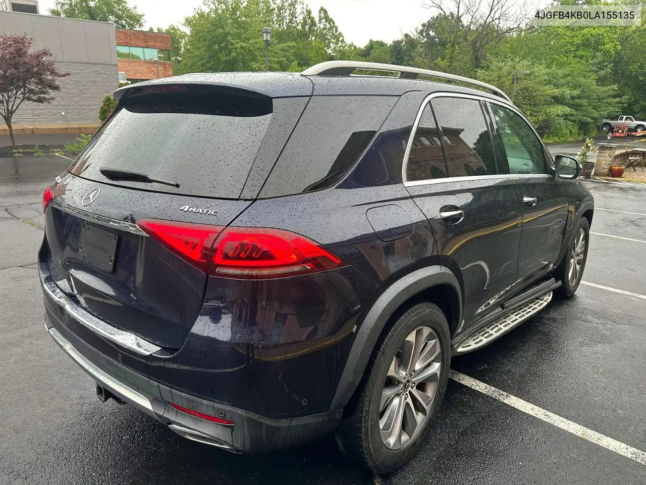 2020 Mercedes-Benz Gle 350 4Matic VIN: 4JGFB4KB0LA155135 Lot: 61993926