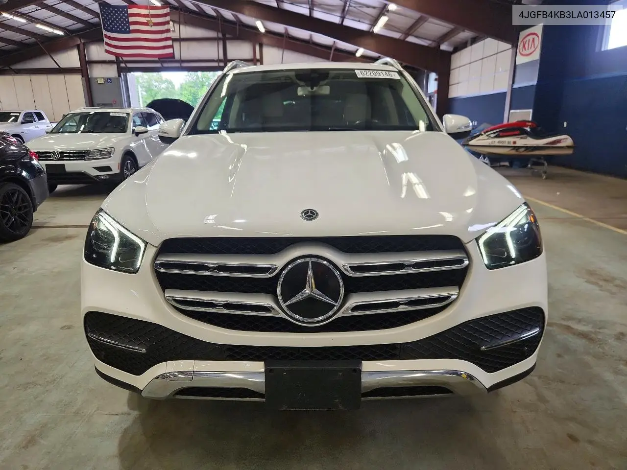 2020 Mercedes-Benz Gle 350 4Matic VIN: 4JGFB4KB3LA013457 Lot: 62209146