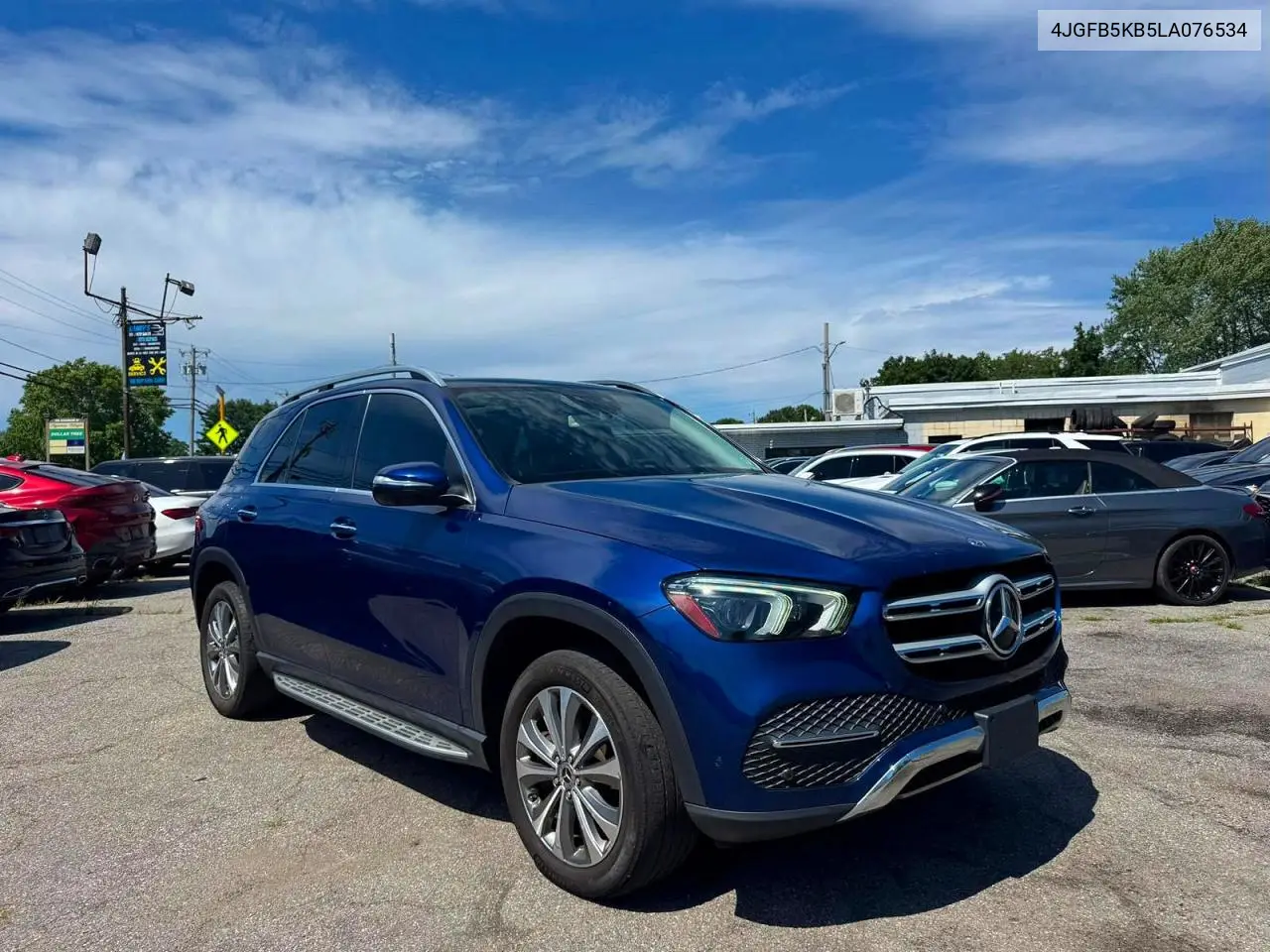 2020 Mercedes-Benz Gle 450 4Matic VIN: 4JGFB5KB5LA076534 Lot: 62321436