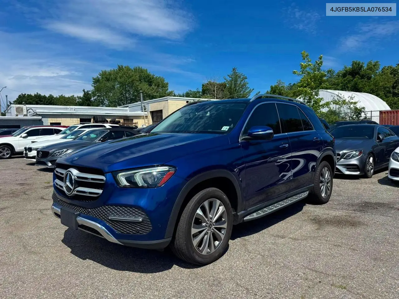 2020 Mercedes-Benz Gle 450 4Matic VIN: 4JGFB5KB5LA076534 Lot: 62321436