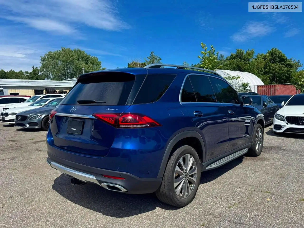 2020 Mercedes-Benz Gle 450 4Matic VIN: 4JGFB5KB5LA076534 Lot: 62321436