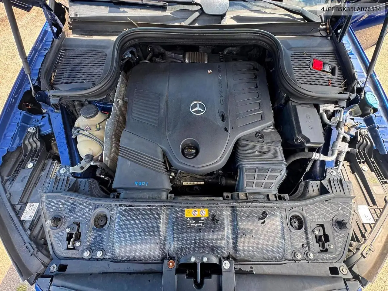 2020 Mercedes-Benz Gle 450 4Matic VIN: 4JGFB5KB5LA076534 Lot: 62321436