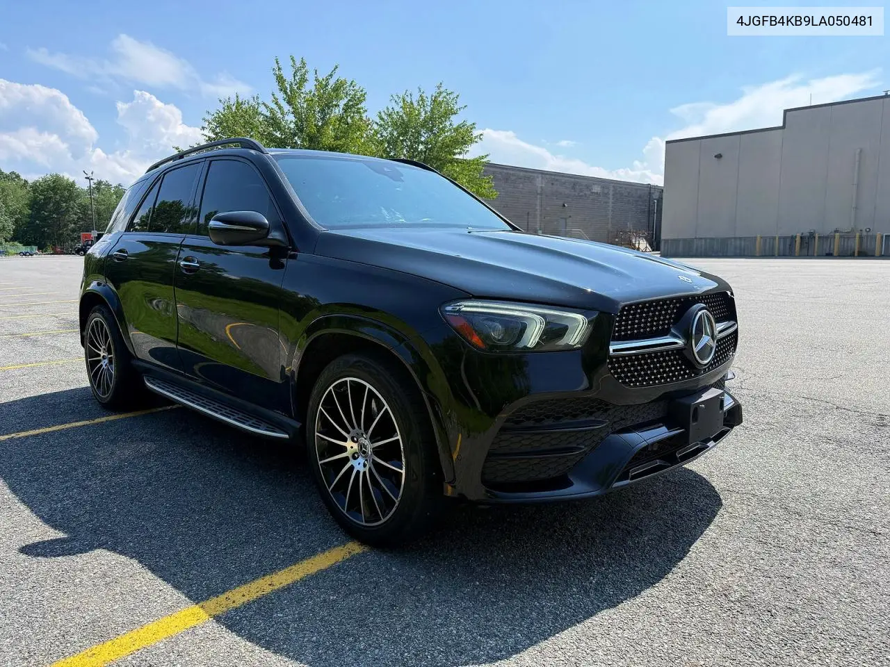 2020 Mercedes-Benz Gle 350 4Matic VIN: 4JGFB4KB9LA050481 Lot: 62487096