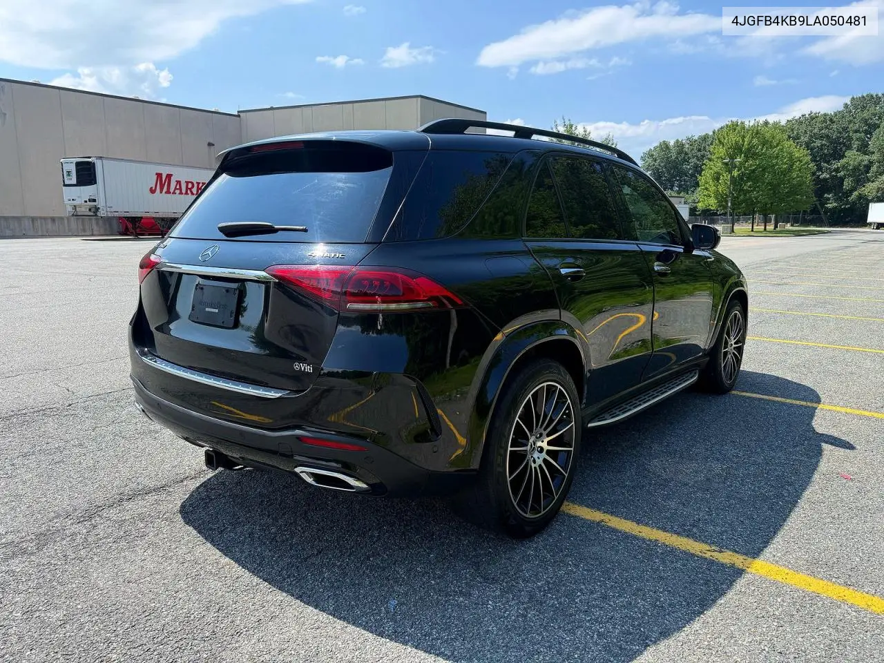 2020 Mercedes-Benz Gle 350 4Matic VIN: 4JGFB4KB9LA050481 Lot: 62487096