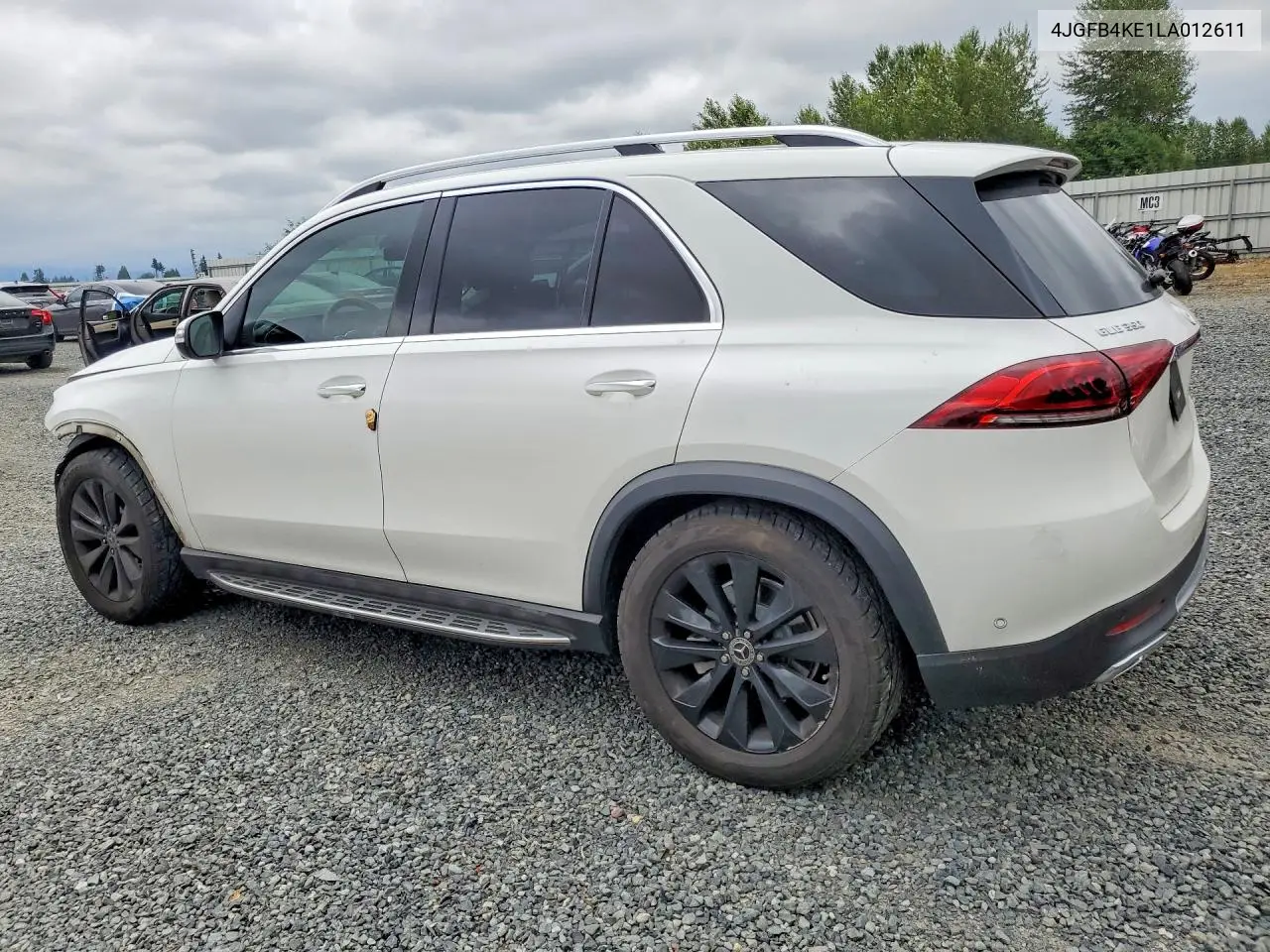 2020 Mercedes-Benz Gle 350 4Matic VIN: 4JGFB4KE1LA012611 Lot: 85623455