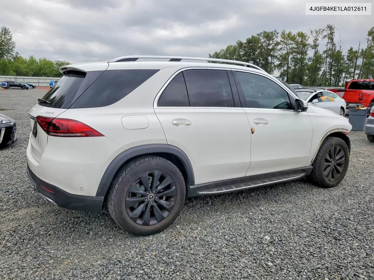 2020 Mercedes-Benz Gle 350 4Matic VIN: 4JGFB4KE1LA012611 Lot: 85623455