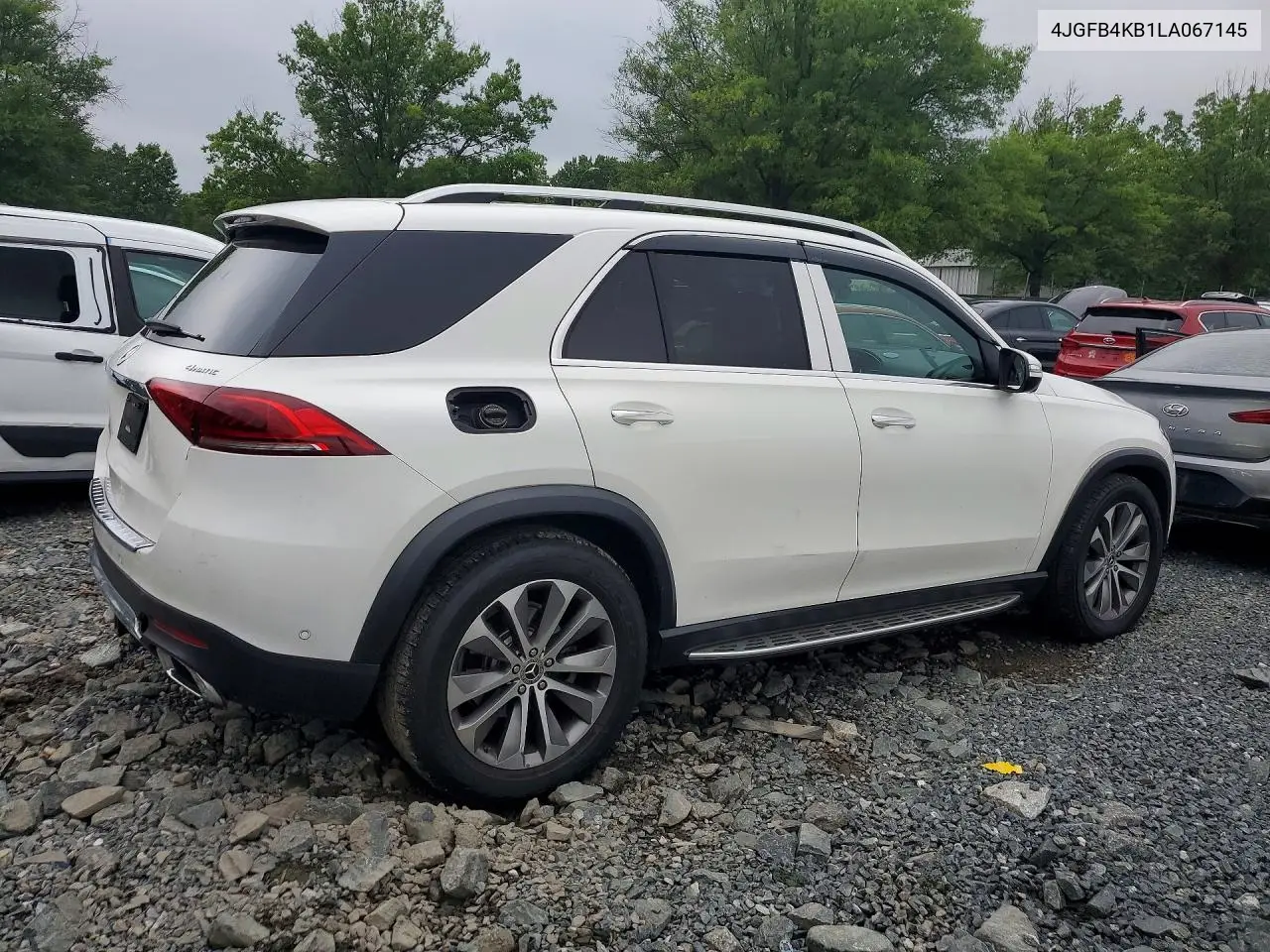 2020 Mercedes-Benz Gle 350 4Matic VIN: 4JGFB4KB1LA067145 Lot: 95588265