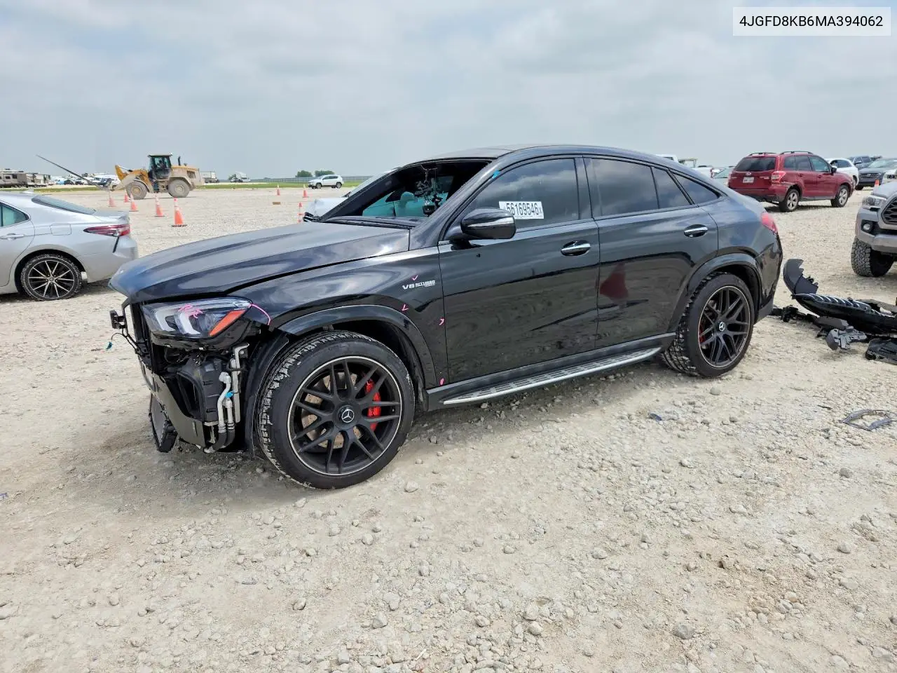 2021 Mercedes-Benz Gle Coupe 63 S 4Matic Amg VIN: 4JGFD8KB6MA394062 Lot: 56169546