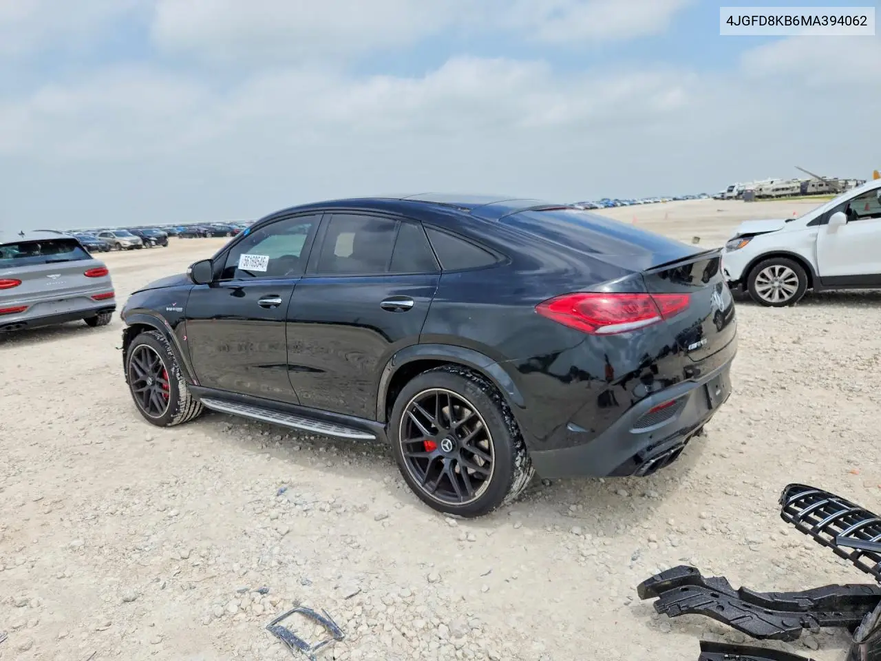 2021 Mercedes-Benz Gle Coupe 63 S 4Matic Amg VIN: 4JGFD8KB6MA394062 Lot: 56169546