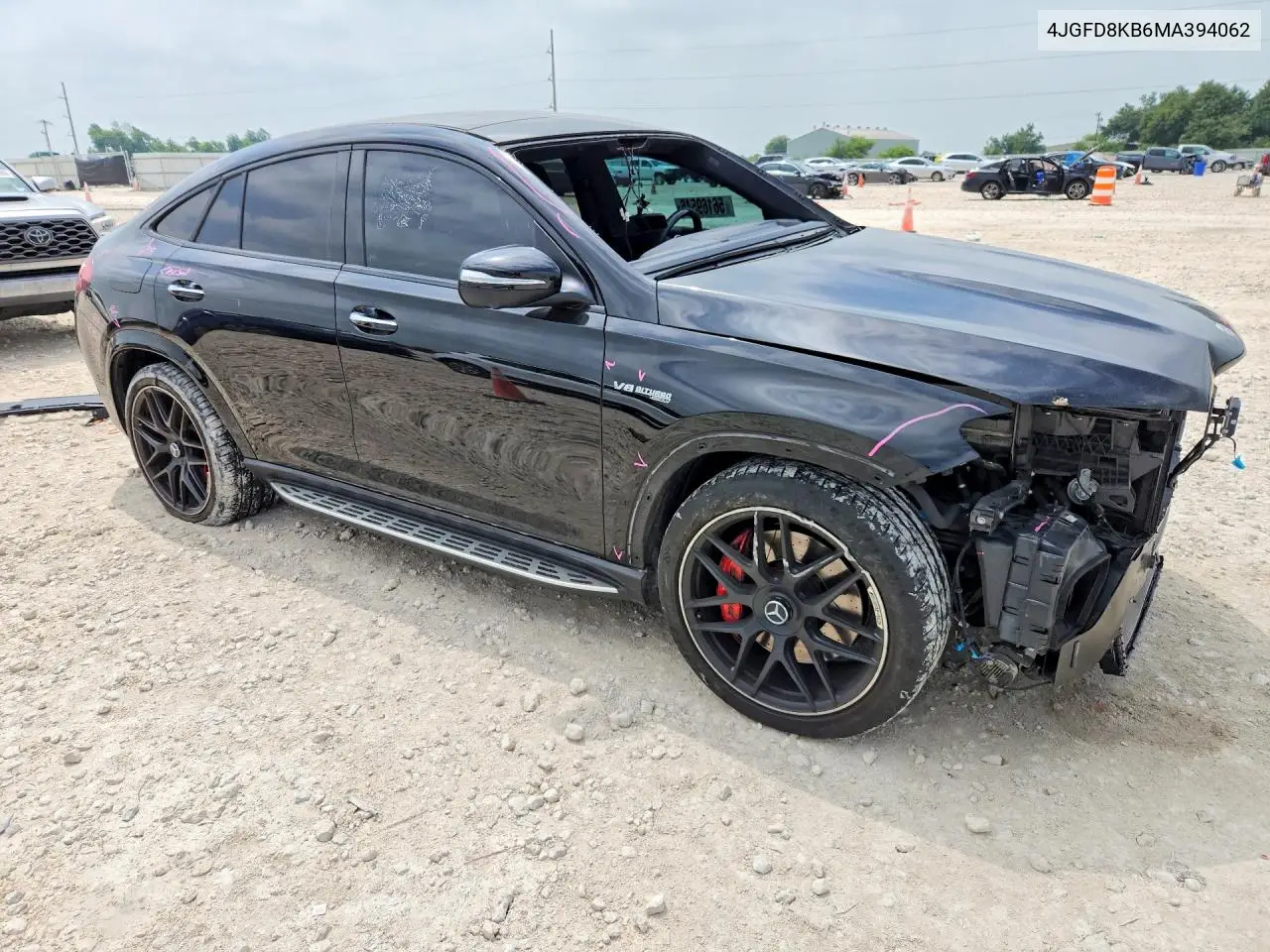 2021 Mercedes-Benz Gle Coupe 63 S 4Matic Amg VIN: 4JGFD8KB6MA394062 Lot: 56169546