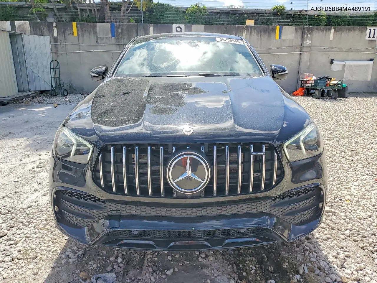 2021 Mercedes-Benz Gle Coupe Amg 53 4Matic VIN: 4JGFD6BB4MA489191 Lot: 56239546
