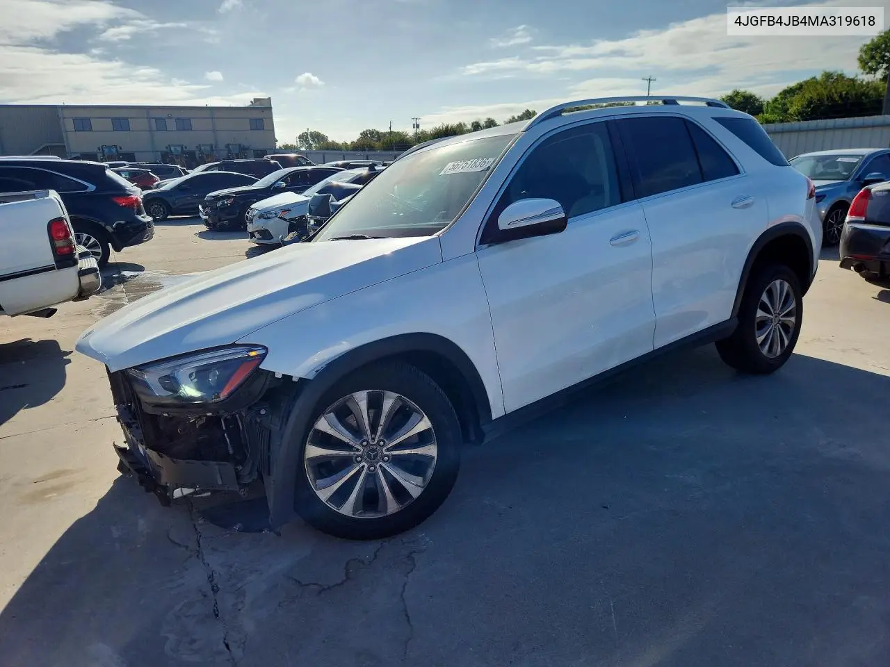 2021 Mercedes-Benz Gle 350 VIN: 4JGFB4JB4MA319618 Lot: 56751836