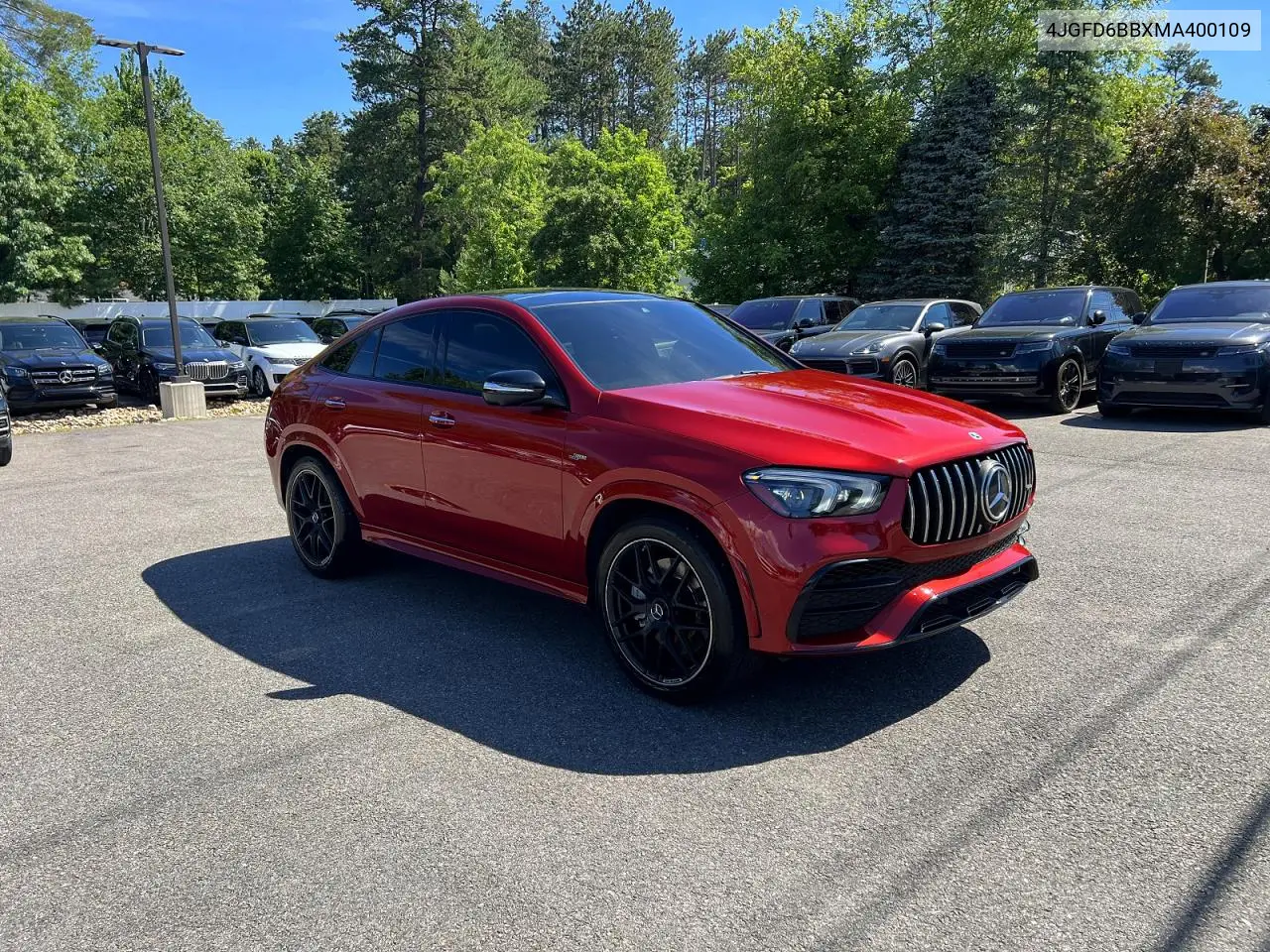 2021 Mercedes-Benz Gle Coupe Amg 53 4Matic VIN: 4JGFD6BBXMA400109 Lot: 58021916