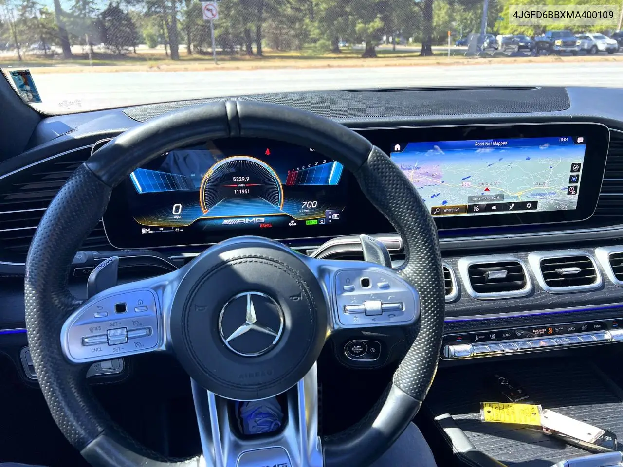 2021 Mercedes-Benz Gle Coupe Amg 53 4Matic VIN: 4JGFD6BBXMA400109 Lot: 58021916