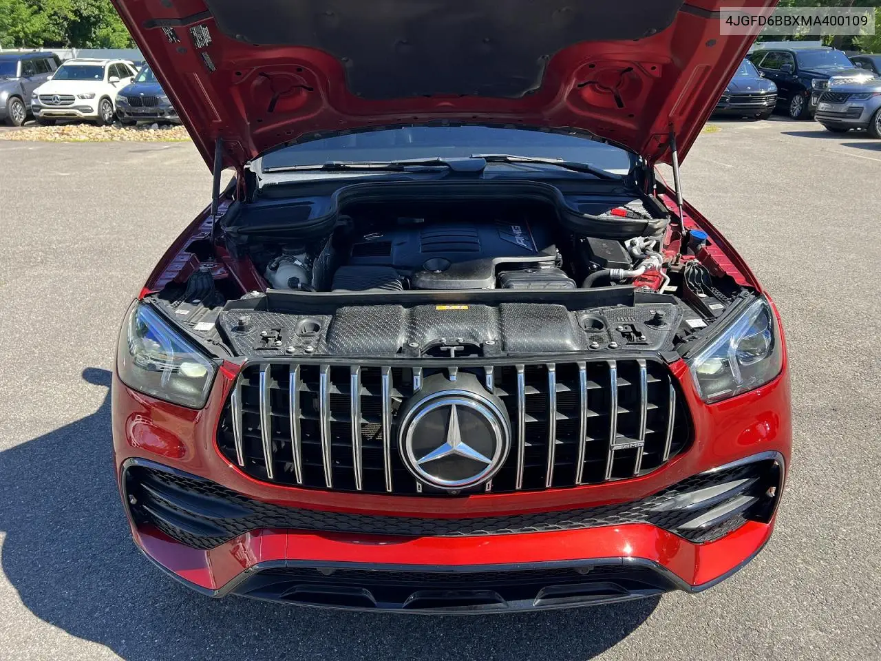 2021 Mercedes-Benz Gle Coupe Amg 53 4Matic VIN: 4JGFD6BBXMA400109 Lot: 58021916