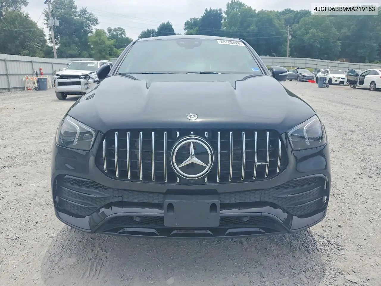 2021 Mercedes-Benz Gle Coupe Amg 53 4Matic VIN: 4JGFD6BB9MA219163 Lot: 58786426