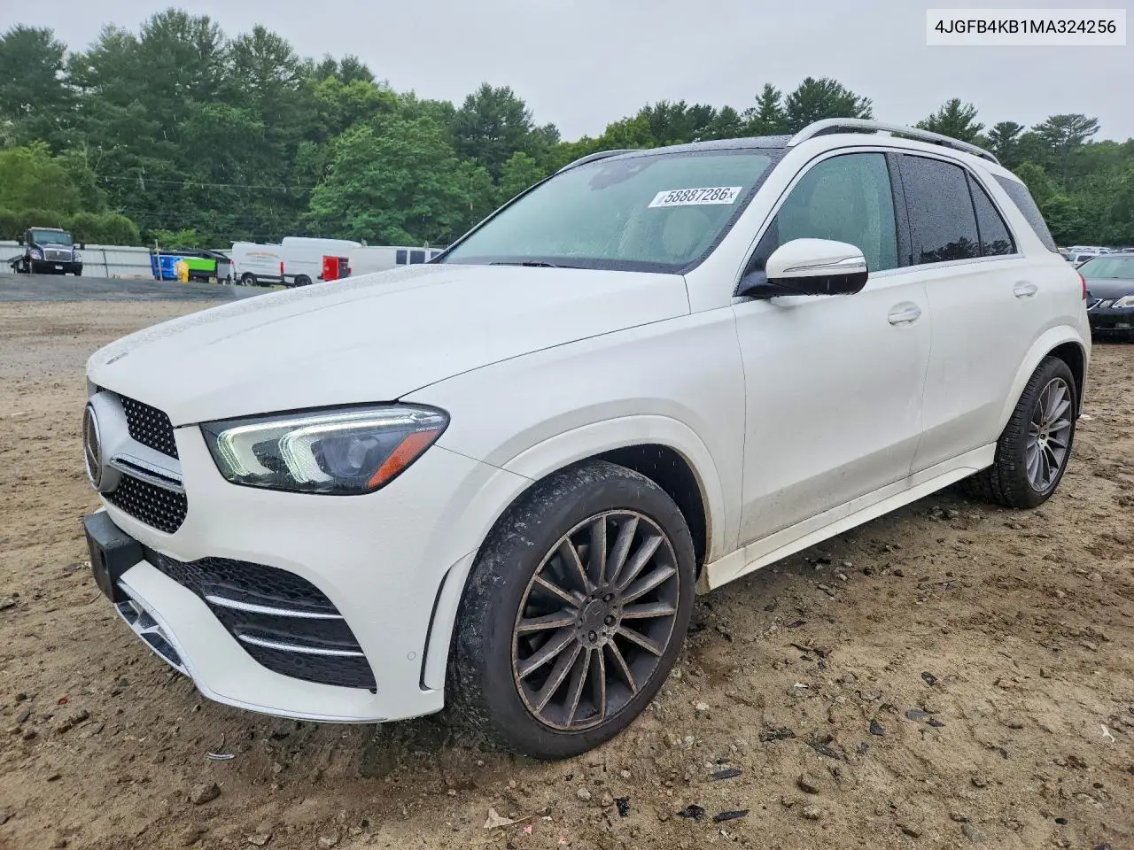 2021 Mercedes-Benz Gle 350 4Matic VIN: 4JGFB4KB1MA324256 Lot: 58887286