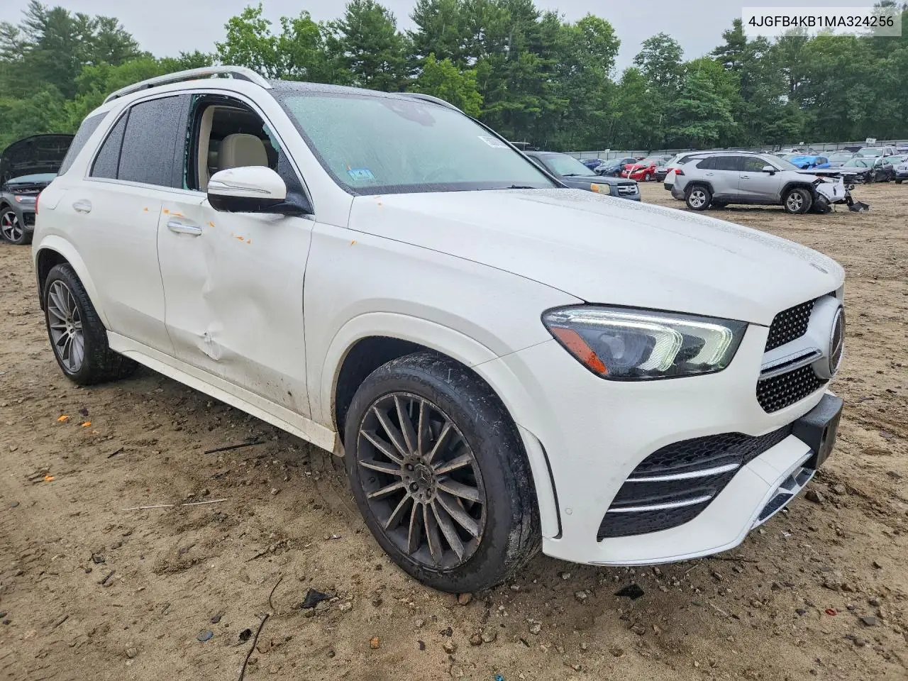 2021 Mercedes-Benz Gle 350 4Matic VIN: 4JGFB4KB1MA324256 Lot: 58887286