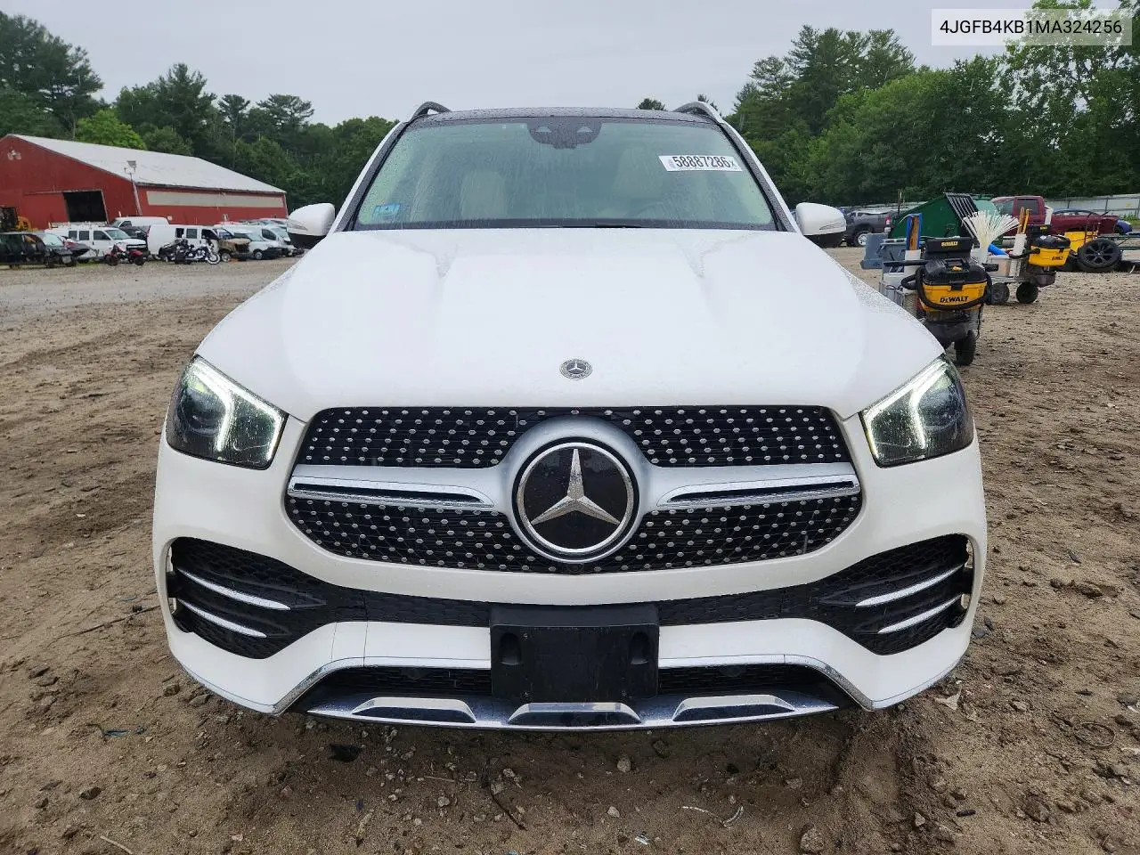 2021 Mercedes-Benz Gle 350 4Matic VIN: 4JGFB4KB1MA324256 Lot: 58887286