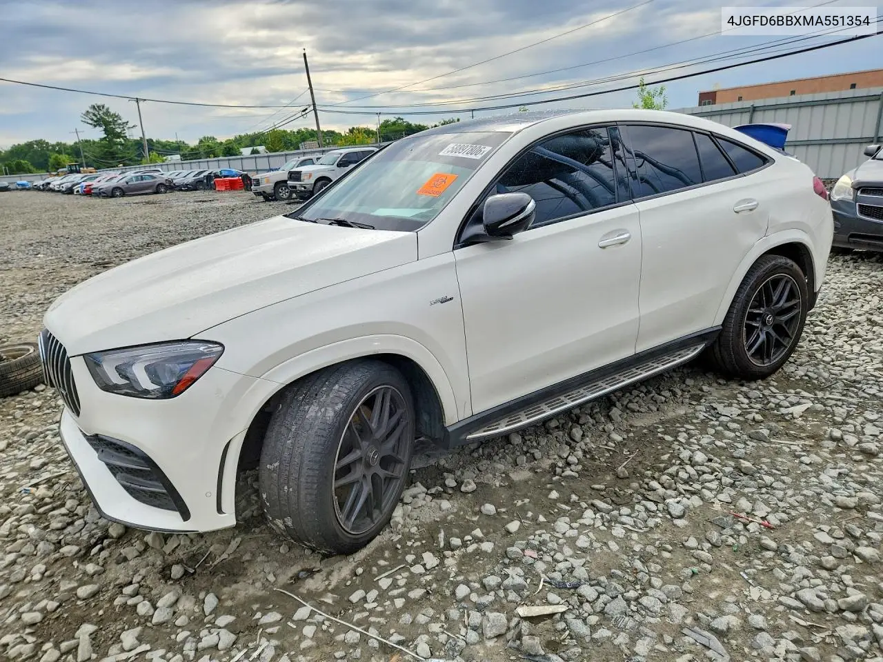 2021 Mercedes-Benz Gle Coupe Amg 53 4Matic VIN: 4JGFD6BBXMA551354 Lot: 58897806