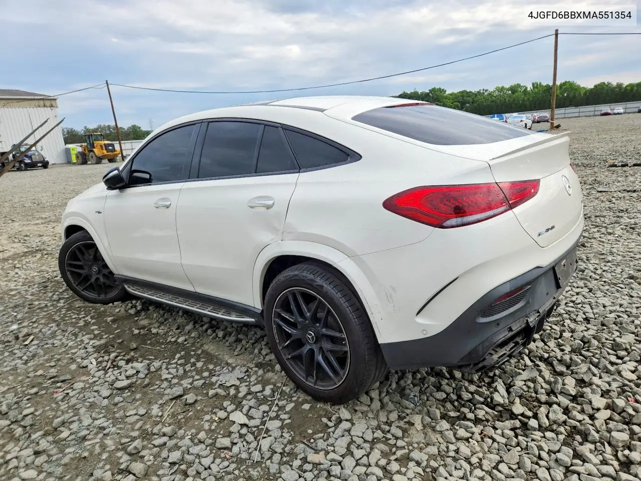 2021 Mercedes-Benz Gle Coupe Amg 53 4Matic VIN: 4JGFD6BBXMA551354 Lot: 58897806