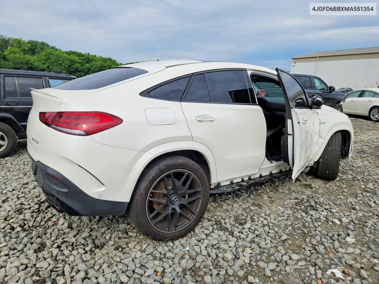 2021 Mercedes-Benz Gle Coupe Amg 53 4Matic VIN: 4JGFD6BBXMA551354 Lot: 58897806