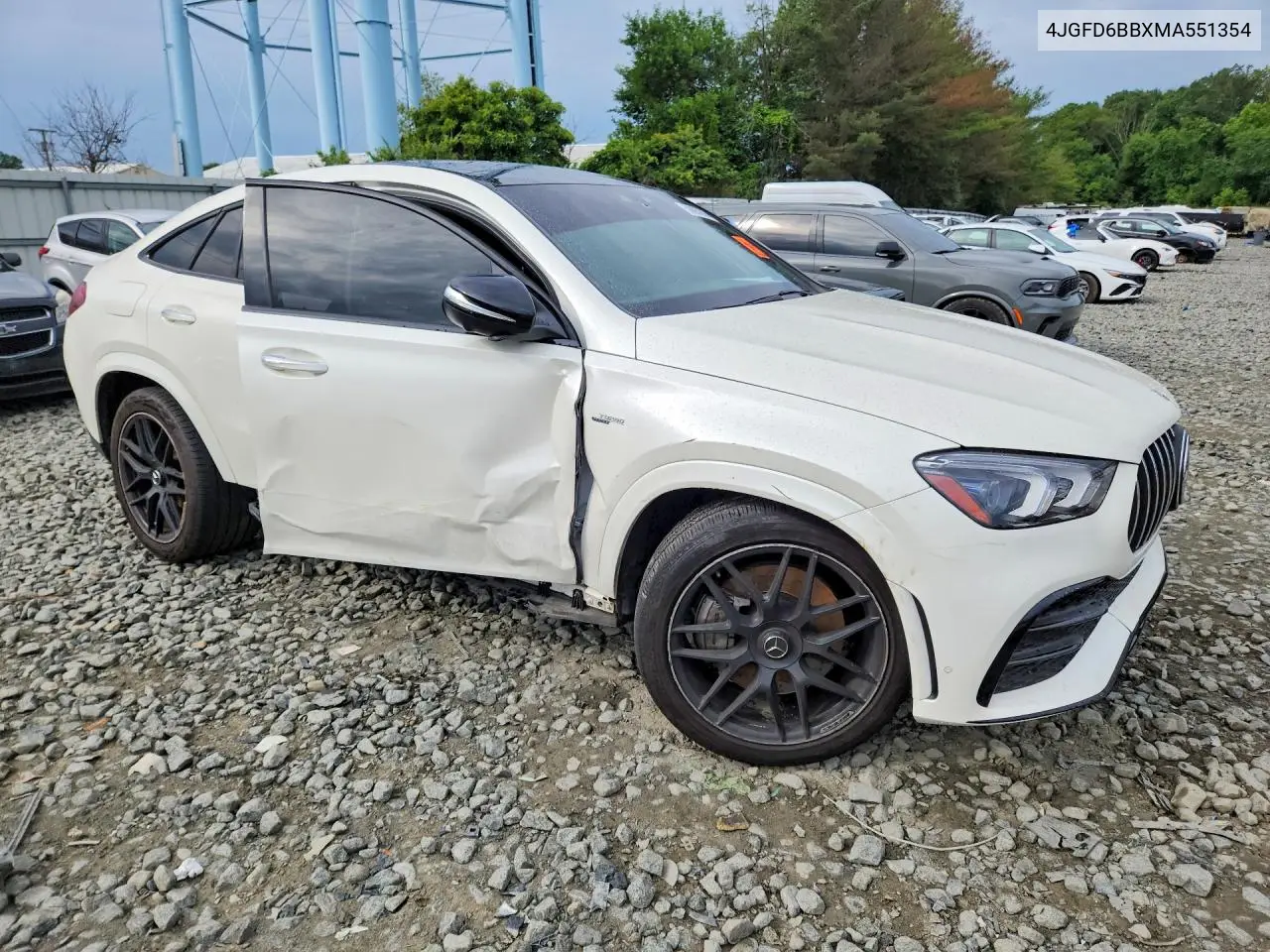 2021 Mercedes-Benz Gle Coupe Amg 53 4Matic VIN: 4JGFD6BBXMA551354 Lot: 58897806