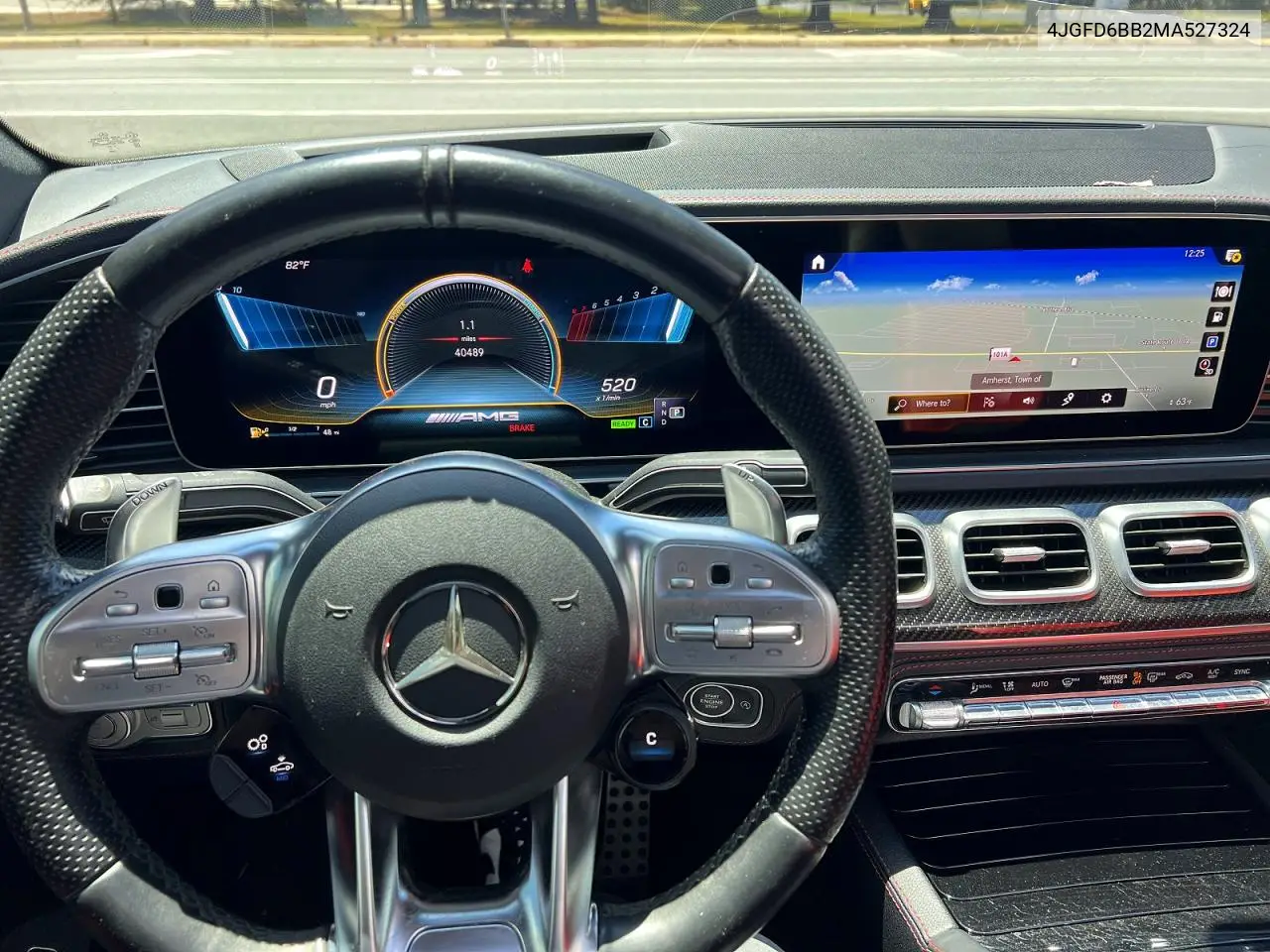 2021 Mercedes-Benz Gle Coupe Amg 53 4Matic VIN: 4JGFD6BB2MA527324 Lot: 58941766