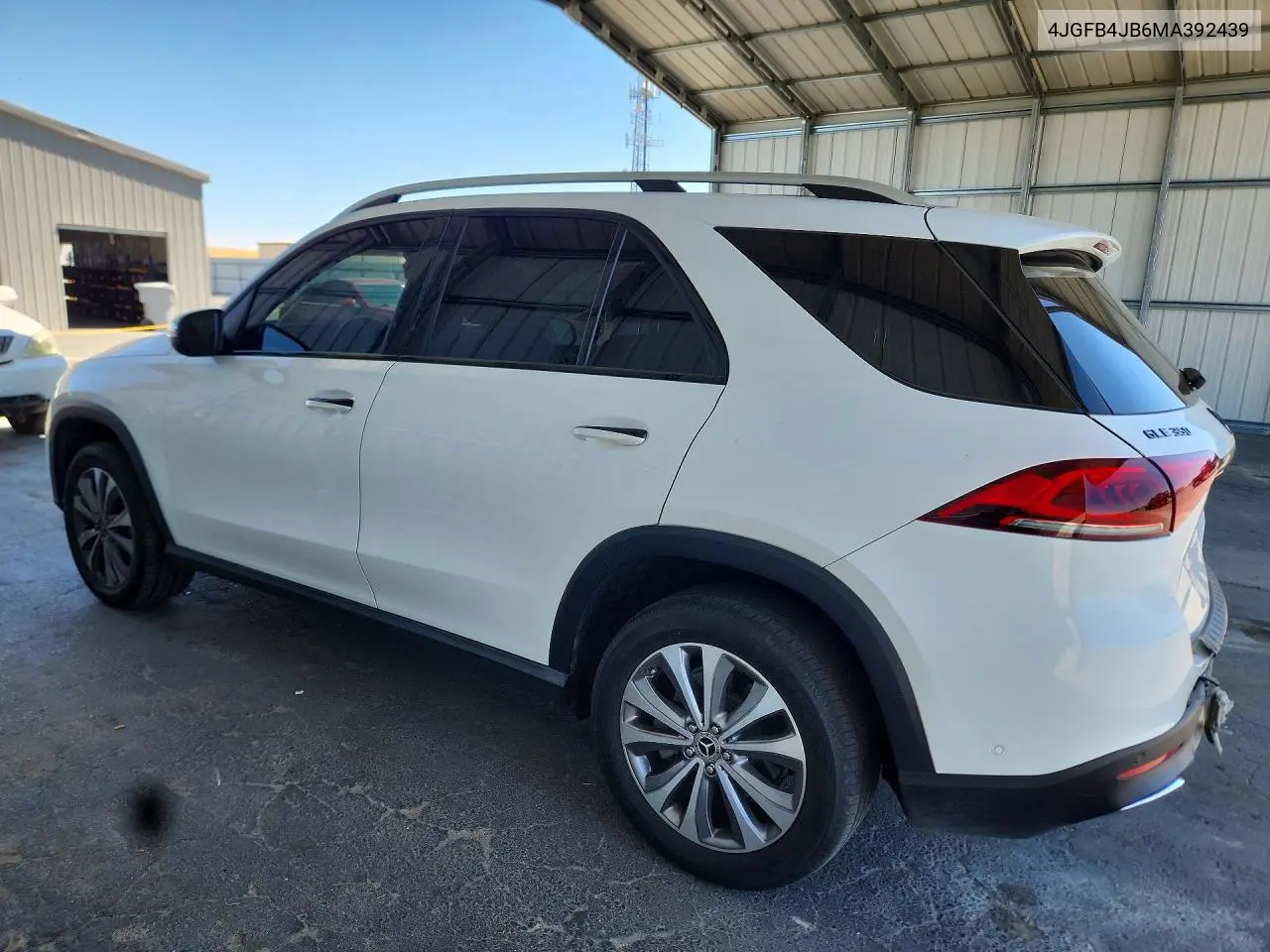 2021 Mercedes-Benz Gle 350 VIN: 4JGFB4JB6MA392439 Lot: 59101716