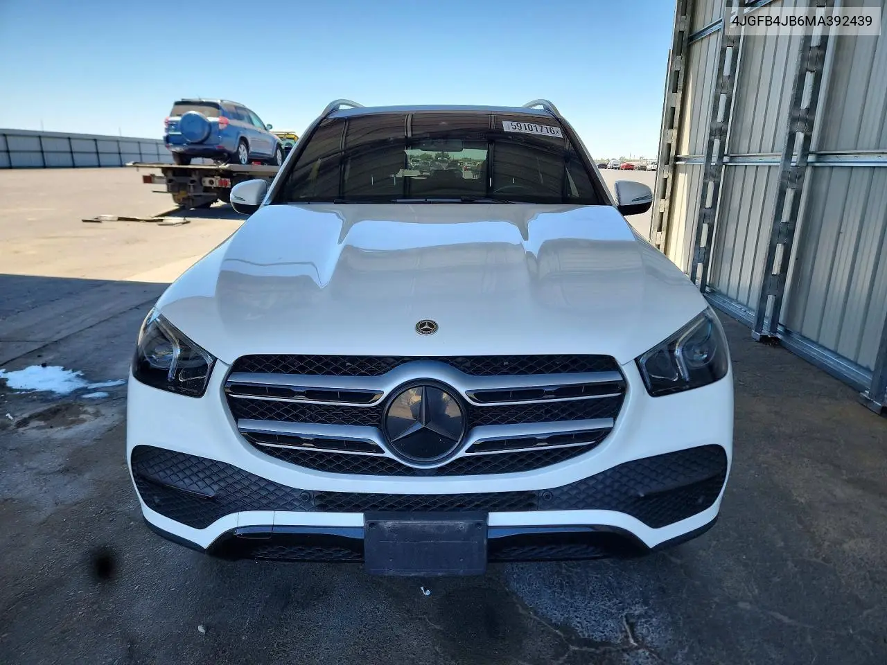 2021 Mercedes-Benz Gle 350 VIN: 4JGFB4JB6MA392439 Lot: 59101716