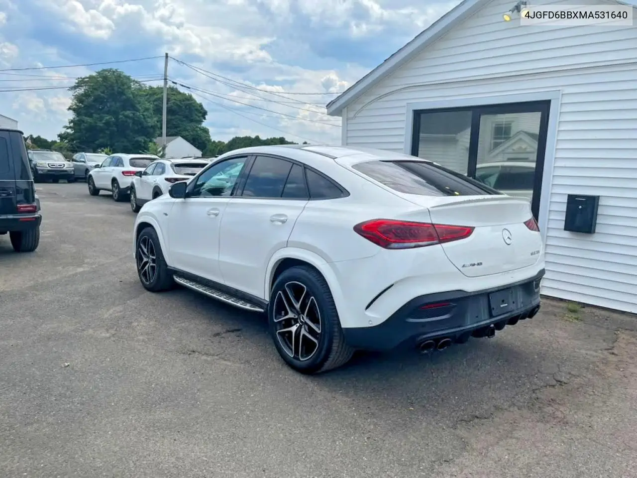 2021 Mercedes-Benz Gle Coupe Amg 53 4Matic VIN: 4JGFD6BBXMA531640 Lot: 59819046