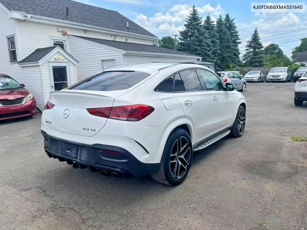 2021 Mercedes-Benz Gle Coupe Amg 53 4Matic VIN: 4JGFD6BBXMA531640 Lot: 59819046